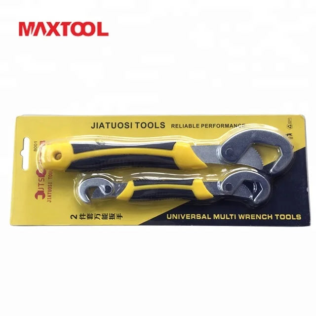 Adjustable Universal Wrench with Multi-Function Features