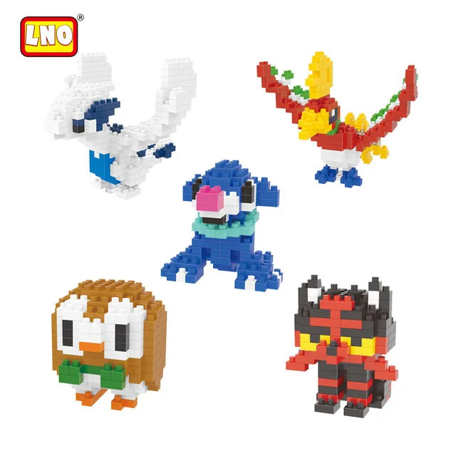 New Connectable Action Figure Anime Mini Building Blocks Construction and Model Toy for Kids Aged 5 to 7 Years