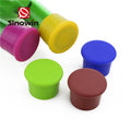 OEM ODM Silicone Customized Logo Mini Silicone Wine Bottle Stopper Selling Drinkware Accessories