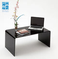 Manufacturer Factory Supplier Modern Acrylic Coffee Table Smoke Grey Acrylic Desk
