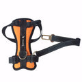 Best Selling Comfortable Neoprene Dog Car Seat Harness Breathable Fibre Ribbons Safe Pet Car Seat Belt Harness Breakaway Solid