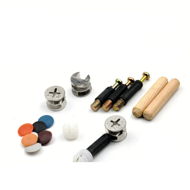 Hot Selling Fitting Furniture Eccentric Connector Mini-fix Cam Lock Screws Zinc Plated Box Carbon Steel DIN Zhuocheng Provide