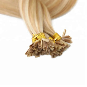 Real Hair Straight Remy Pre-bonded Natural Human Nail Hair Extensions