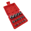 14pcs Set Crv Material E Torx Star Female Bit Wrench Sockets Set 1/2" 3/8" 1/4" Drive E4 - E24 Repair Tools Hand Tool Set Sleeve