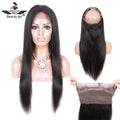 New Product Natural Hair Styles 360 Straight Lace Frontal Wig Cap Glow in the Dark Human Hair Extension