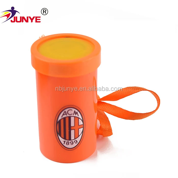 Hot Selling Cylindrical Cylinder-shaped Sport Kids Novelty Cheap Plastic Whistle EN71 Certified Customizable Color