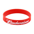 Custom 1/2 Inch Solid Silicone Wristband With Printed Logo
