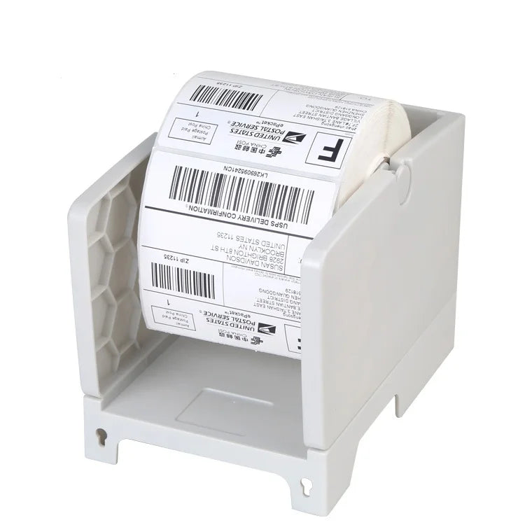 2024  New Roll Label Paper Holder Label Holder Thermal Shipping Bacorde Sticker for Desktop Thermal Printer