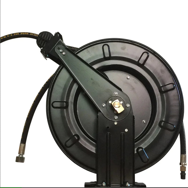 Automatic Retractable Flexible Steel Wire Hose Reel High Pressure Water Hose Reel Combined Reels Car Wash Equipment