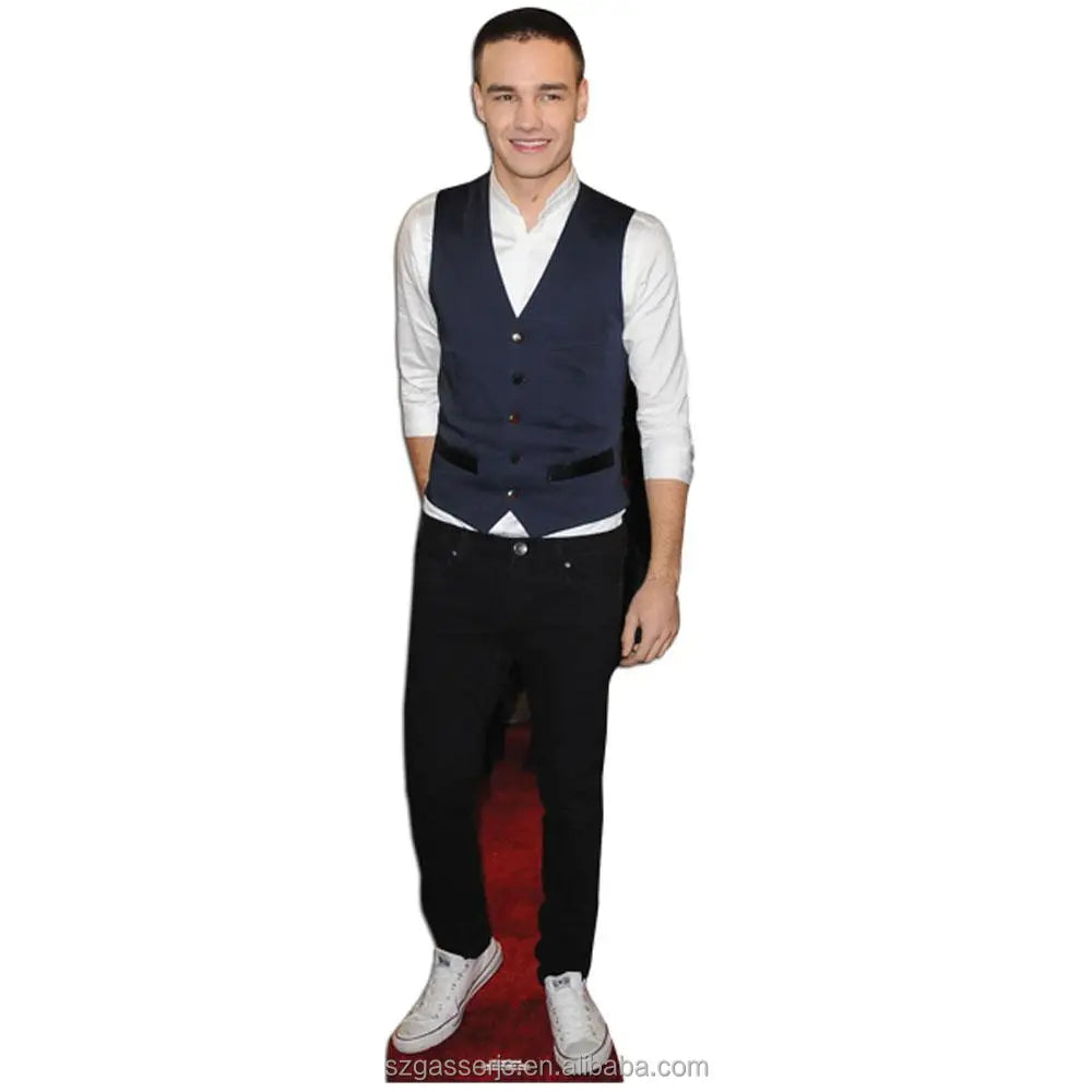 Gasser GS-LC3 Custom Eco-Friendly Full Color CMYK Digital Printing Die Cut Life Size Garment Displays Stand-Up Display Board