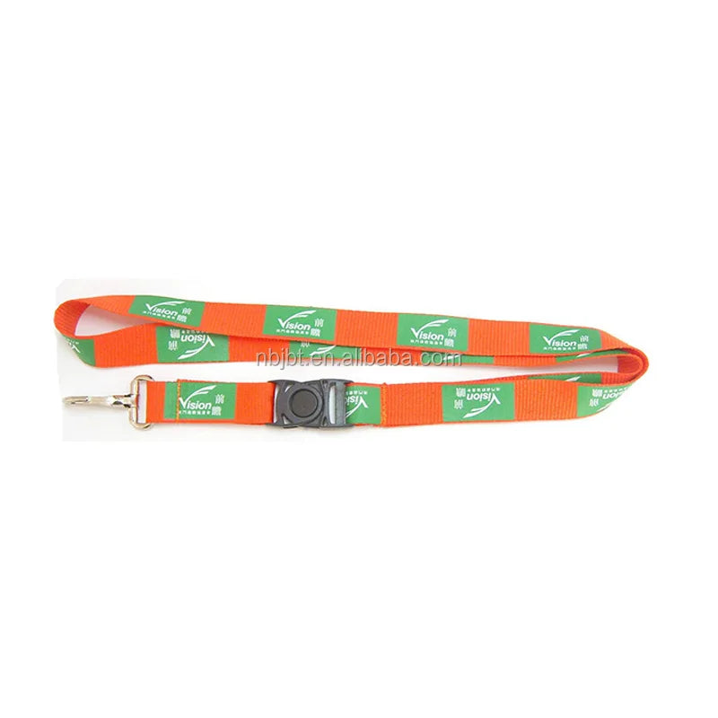 Customized Nylon Promotional Lanyards with Folding Feature
