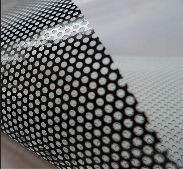 Anolly 1.52*50m Premium High Glossy Bubble Free Removable One Way Vision Self-adhesive Vinyl for Car Wrapping MegaBDM