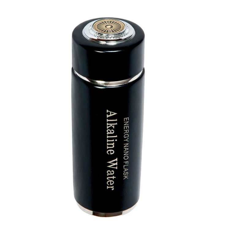 Healthy Christmas Gift Alkaline Hydrogen Negative Ion Office Cup 380ml Stainless Steel Vacuum Nano Energy PH 7.2-9.5