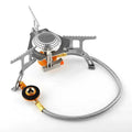 Outdoor Mini Portable Camping Gas Stove Folding Electronic Stove with Plastic Box