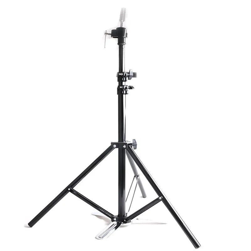 Professional Adjustable Metal Mannequin Head Wig Stand Holder Salon Tripod Mannequin Head Stand
