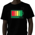 Hot Selling Factory Supply Programmable LED Flashing T-Shirt EL Products