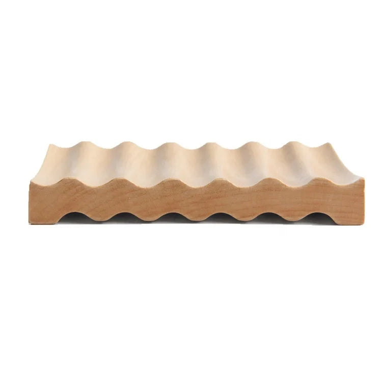Classical Hot Sell  Handmade Eco-Friendly Beech Wood Soap Holder Dish