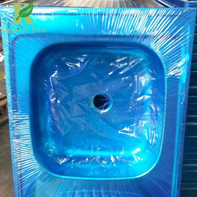 KINGREAL Deep Drawing Pressing Surface Protective Stainless Steel Sinks PE Film