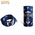 Custom Multifunctional Wholesale Polyester Neck Warmer Double Layer Motorcycle Bandana