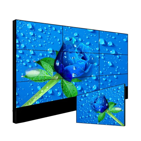 Original Screen 55 Inch Advertising Tv ultra Narrow Bezel 1.7MM LCD TV Video Wall Display Full Image