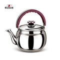 Zhenneng Hot Sale Stainless Steel Whistling Kettle Non-electric Tea Pot Boiling Water Kettle 5L Large Capacity