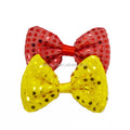 Sequin Led Bowtie Performer Event Led Light up Flashing Bowtie Fancy Light for Party