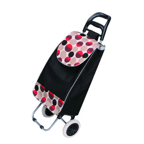 Factory Direct Wholesale 2 Wheeled Foldable Shopping Supermarket Garden Luggage Hand Lift Luggage Transport Trolley Cart