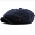 HT2327 Hot Sale Summer Sun Caps for Men Women Berets Solid Plain Octagonal Flat Caps Artist Painter Beret Hat Gastby Beret Cap