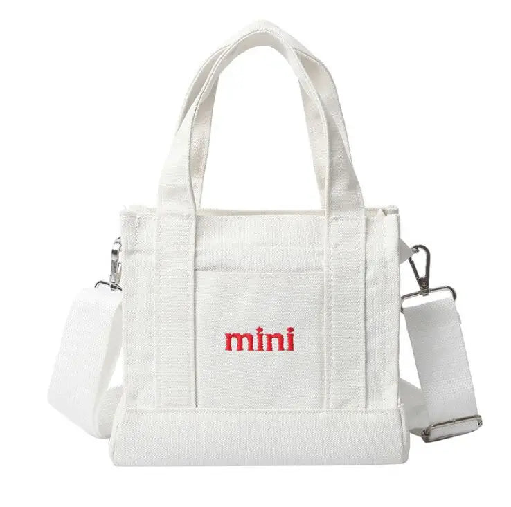 Fashion Cheap Price Leather Handle Canvas Handbag Women Tote Bag with Strap Shopping Travel Bags Custom Logo