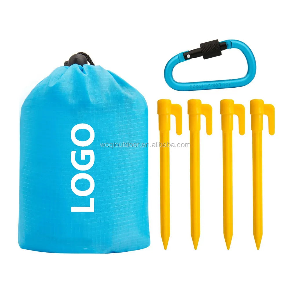 Woqi Compact Waterproof Travel Bag Outdoor Picnic and Hiking Camping Blanket