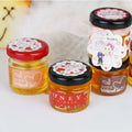 25ml- 500ml Glass Jar with Metal Lid Glass Container for Honey Jam