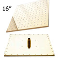 Luxury Bathroom Gold 16 Inches Large Rainfall Brass Top Shower Head