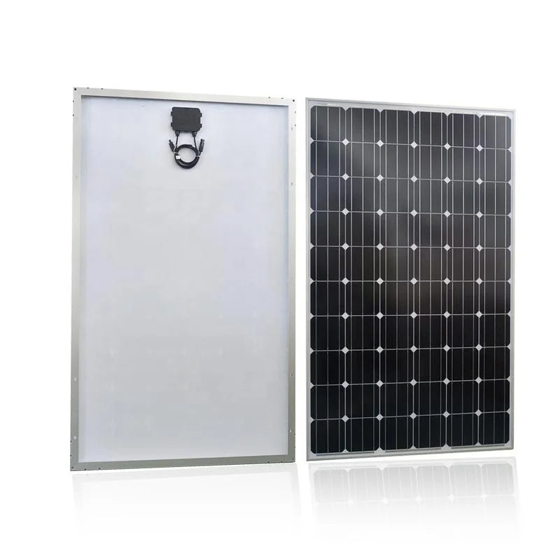 100W PERC Solar Panel with 18% Efficiency & 5-Year Warranty for Small Home Solar Systems & Air Conditioner Installation