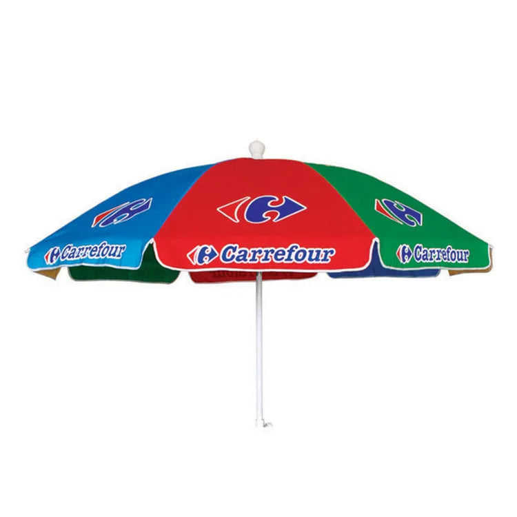 Outdoor Folding Promotional Advertising Customized Beach Sun Umbrella