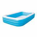 Bestway 54009 Deluxe Blue Rectangular Family Pool 3.05m*1.83m*56cm Inflatable Swimming Pool for Kids