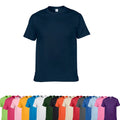 Blank Unisex T Shirt Sportswear Round Neck 100% Cotton for Sale Short Sleeve Tshirt Casual Plain Dyed Spring Summer Autumn Woven