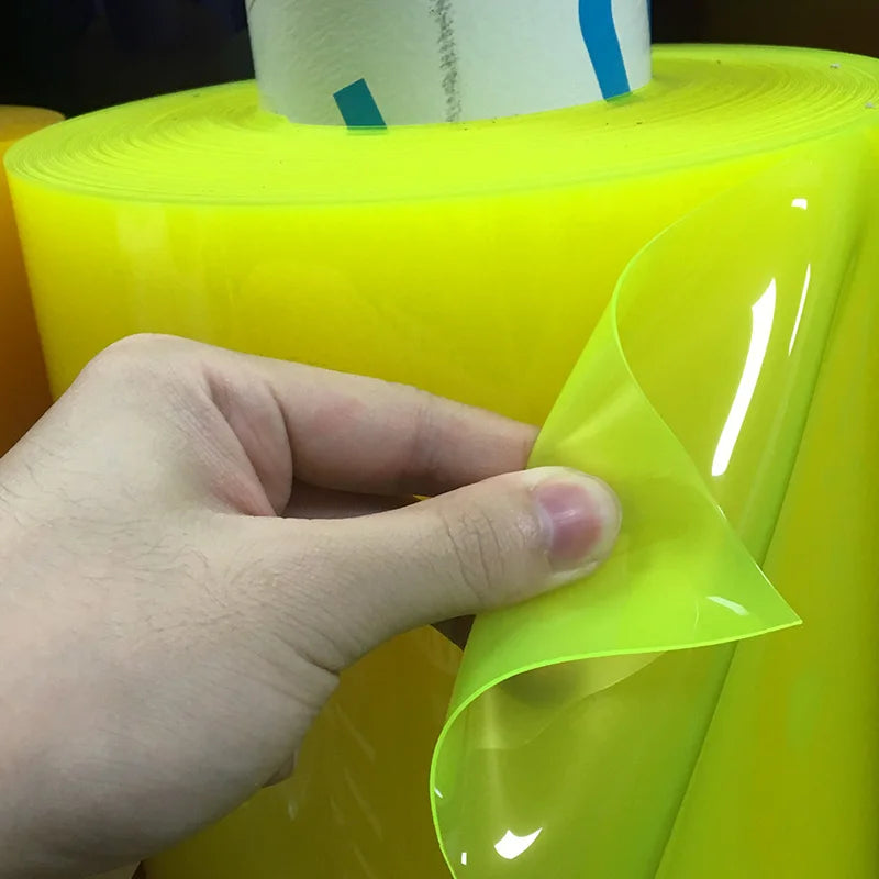Wholesale 0.8MM Thickness clear Polyurethane TPU Sheet Mylar Polyester Film Color-polyether-tpu-film