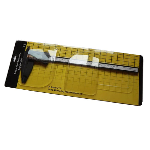 0-300mm 12" Long Measuring Jaw 90.5mm/3.55" Carbon Fiber Digital Vernier Caliper Price