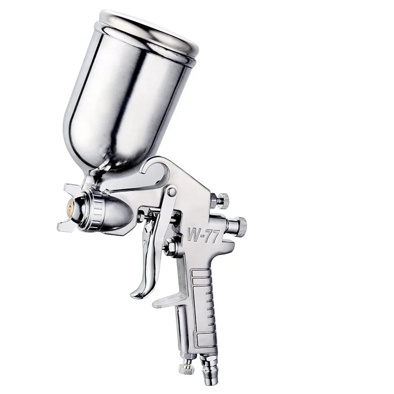 Wholesale W-77 Gravity Air Spray Gun Furniture Paint Sprayer Air Hopper 2.5mm Pneumatic High Pressure Spray Gun PG824