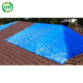 20x20ft 6x6m Awning Pe Tarpaulin Heavy Duty Hurricane Roofing Cover Tarps