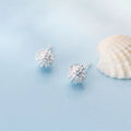 Good Quality 925 Sterling Silver Ball Core Earrings Dandelion Earrings Gifts Jewelry