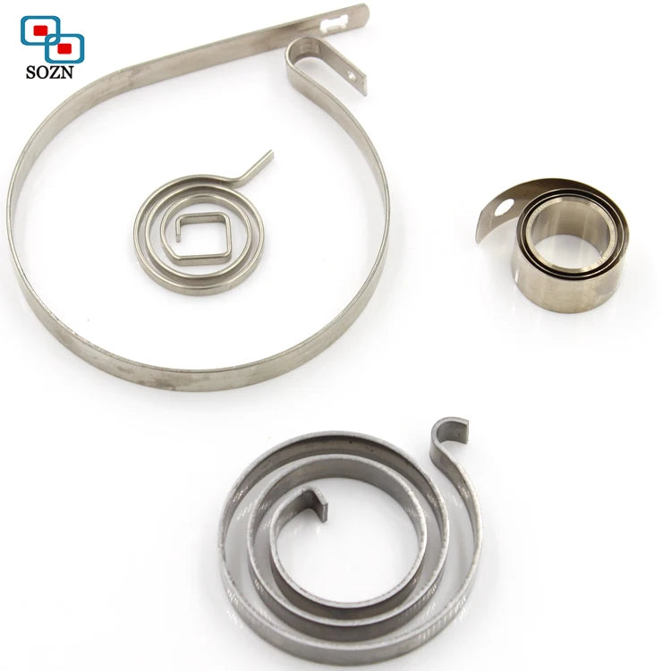 Stainless Steel Torsion Springs Factory Sale Spring Drawings Customized Oem Clock Spring