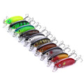 HENGJIA Crank Baits 5cm 7g Floating Fishing Lures Pesca 50mm Bass Lure Wobbler Crankbait