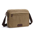 Casual Sling Bag Men Shoulder Canvas Messenger Bag Fashion Vintage Canvas Bag for Men Wholesale Letter Accept Customized Logo
