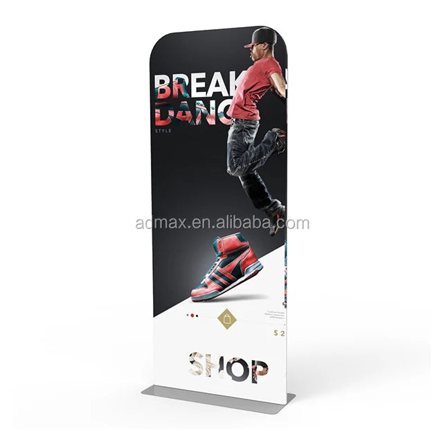 PCG Polyester Tube Tension Display Banner Stands for Advertising and Trade Show