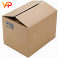 OEM Customizable Recycled Kraft Hard Corrugated Packaging Boxes with Stamping & Foil Printing Handle Magnetic Closure