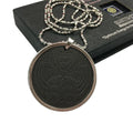 Quantum Energy Lava Stone Pendant for Children 6000cc High Negative Ions Classic Style with Ring for Children