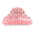 Shining Rhinestone Acrylic Hair Claw Fashion Jewelry Crystal Clamps Hair Clip Wholesale Women Hair Accessories