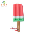 Red Ice Cream Shape Soft Bath Shower Sponge With Handle/Bath Shower Sponge