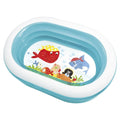 INTEX 57482  Inflatable Elliptical Swimming Pool 1.63m X 1.07m X 46cm